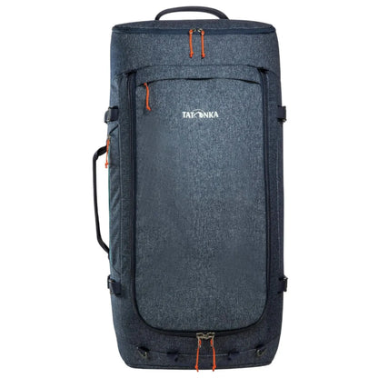 Tatonka 105L Duffle Roller - Foldable Wheeled Duffle Bag - Navy Blue