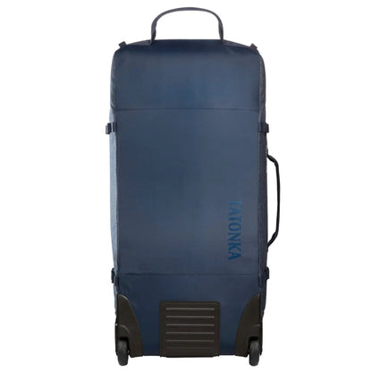 Tatonka 105L Duffle Roller - Foldable Wheeled Duffle Bag - Navy Blue