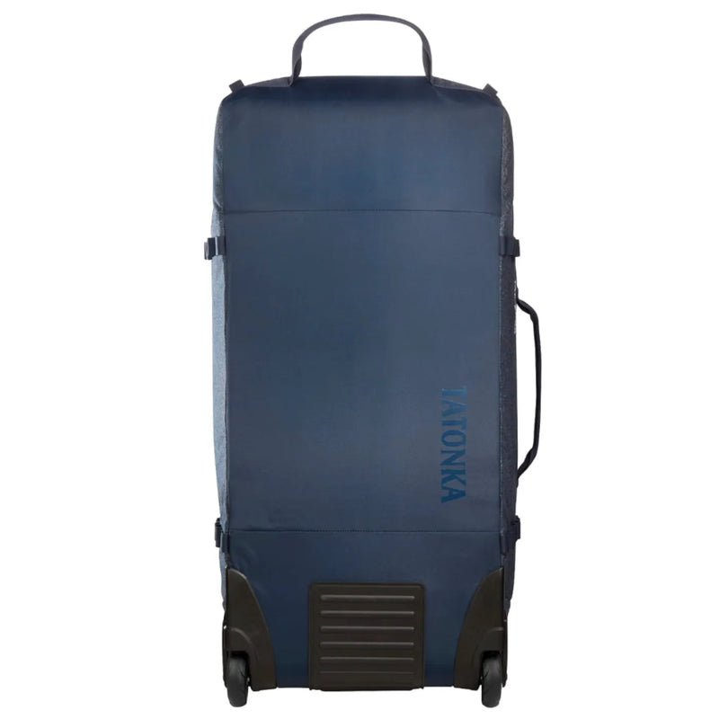 Tatonka 105L Duffle Roller - Foldable Wheeled Duffle Bag - Navy Blue