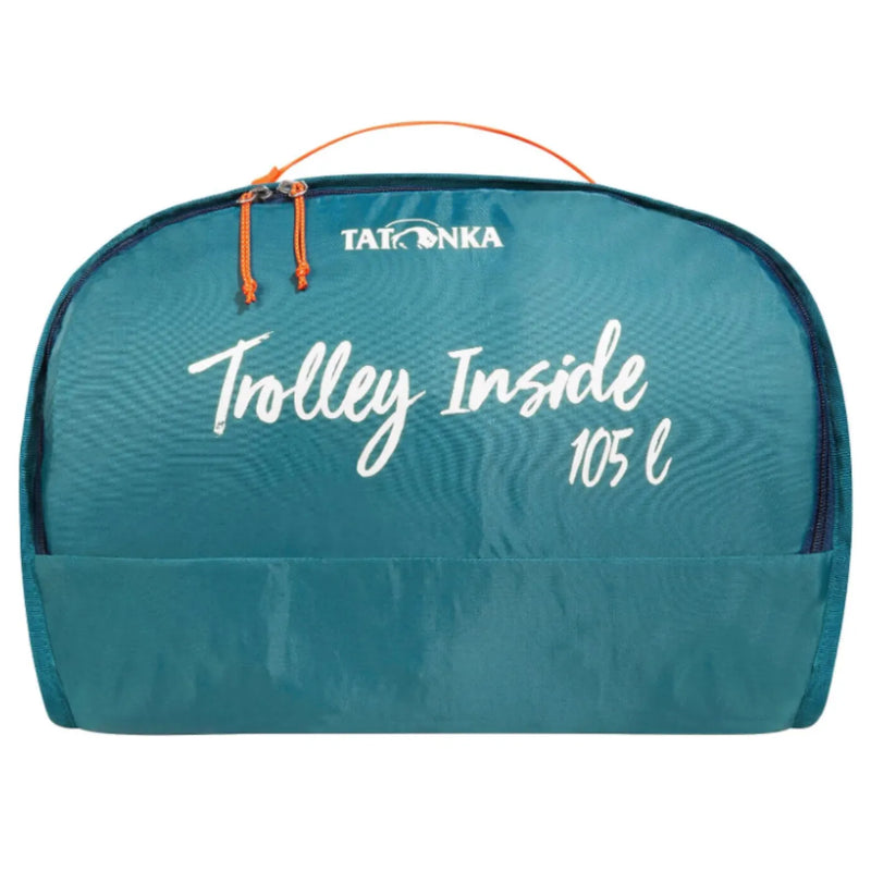 Tatonka 105L Duffle Roller - Foldable Wheeled Duffle Bag - Navy Blue