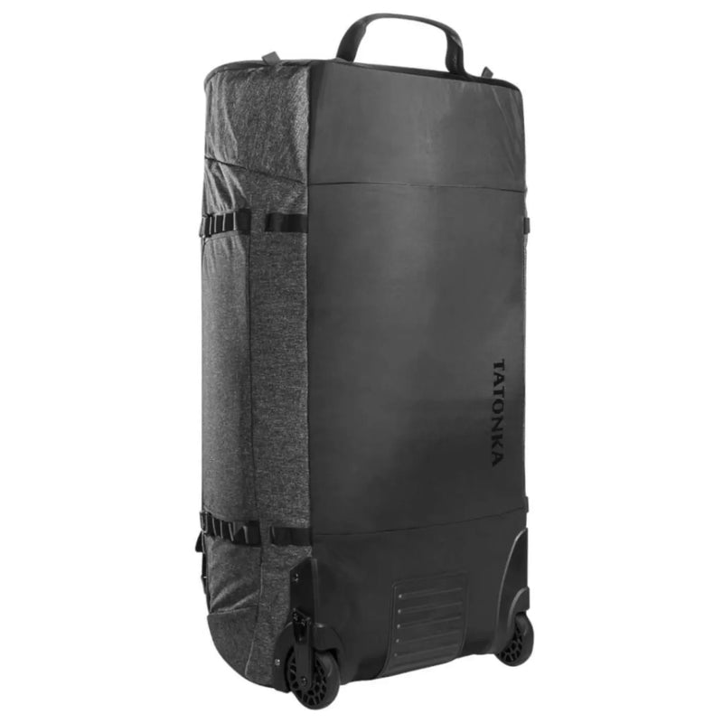 Tatonka 140L Duffle Roller - Foldable Wheeled Duffle Bag - Black
