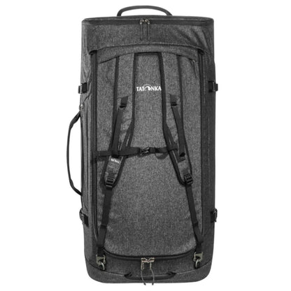 Tatonka 140L Duffle Roller - Foldable Wheeled Duffle Bag - Black
