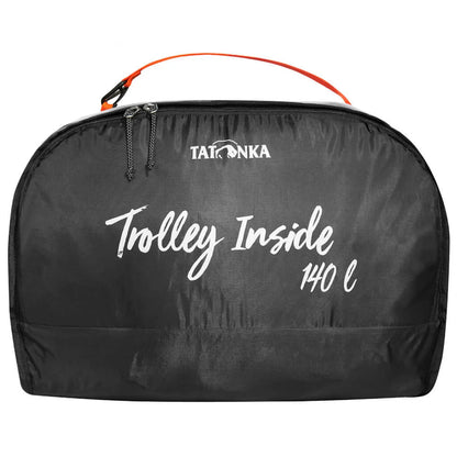 Tatonka 140L Duffle Roller - Foldable Wheeled Duffle Bag - Black