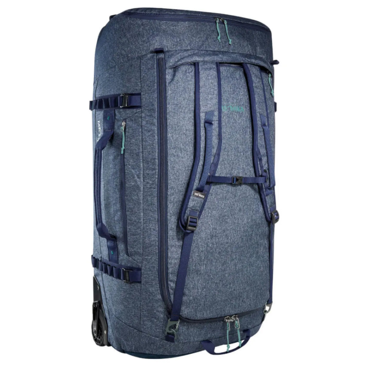 Tatonka 140L Duffle Roller - Foldable Wheeled Duffle Bag - Navy Blue