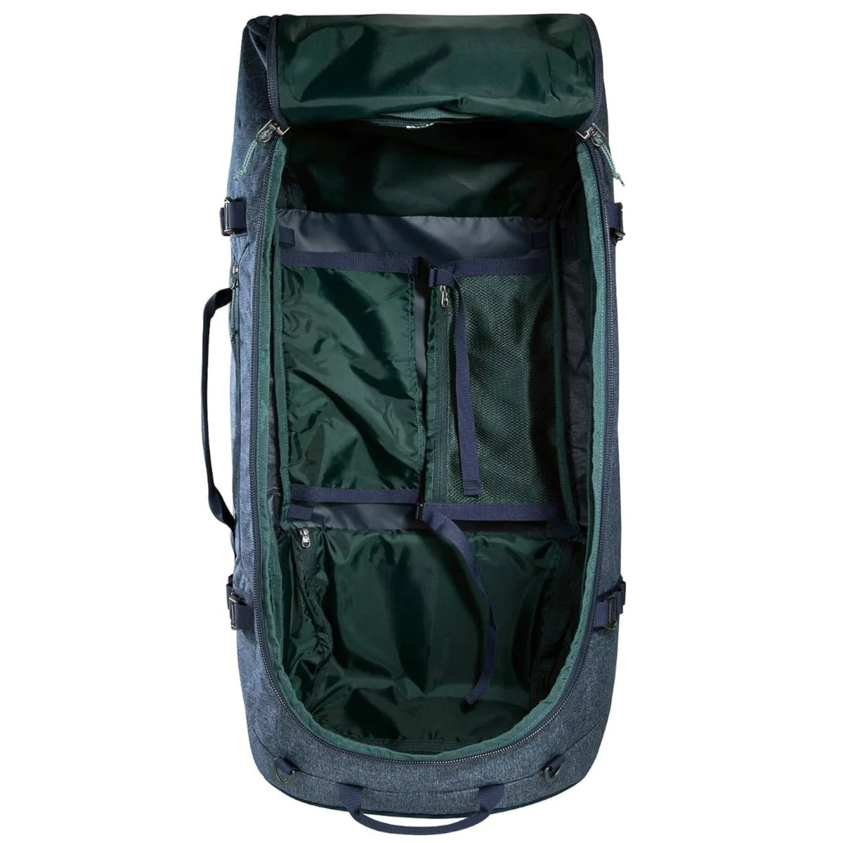 Tatonka 140L Duffle Roller - Foldable Wheeled Duffle Bag - Navy Blue