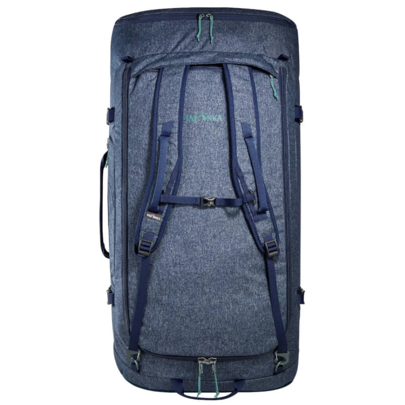 Tatonka 140L Duffle Roller - Foldable Wheeled Duffle Bag - Navy Blue