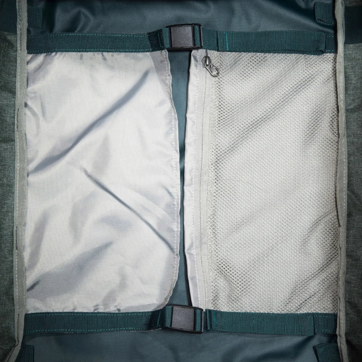 Tatonka 140L Duffle Roller - Foldable Wheeled Duffle Bag - Sage Green