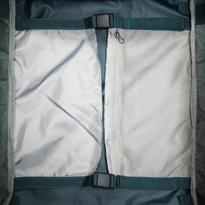 Tatonka 140L Duffle Roller - Foldable Wheeled Duffle Bag - Sage Green