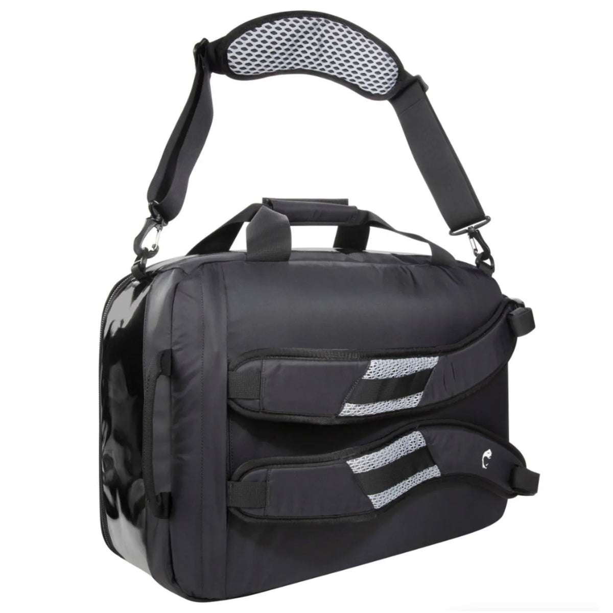 Tatonka 35L Flight Barrel Bag - Carry-On Duffel Backpack - Black