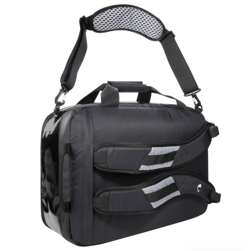 Tatonka 35L Flight Barrel Bag - Carry-On Duffel Backpack - Black