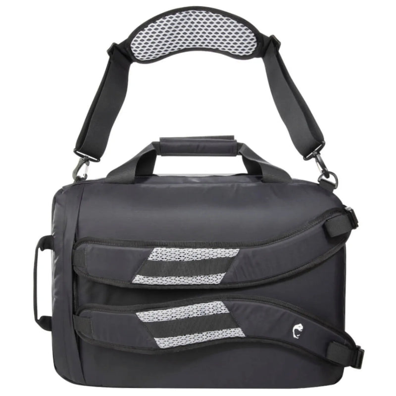 Tatonka 35L Flight Barrel Bag - Carry-On Duffel Backpack - Black