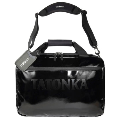 Tatonka 35L Flight Barrel Bag - Carry-On Duffel Backpack - Black