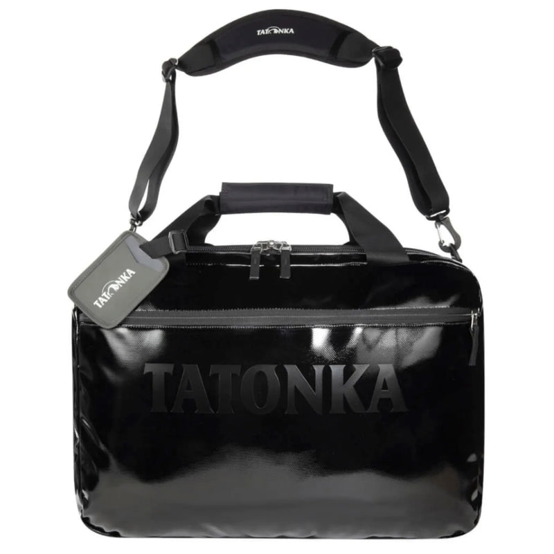 Tatonka 35L Flight Barrel Bag - Carry-On Duffel Backpack - Black