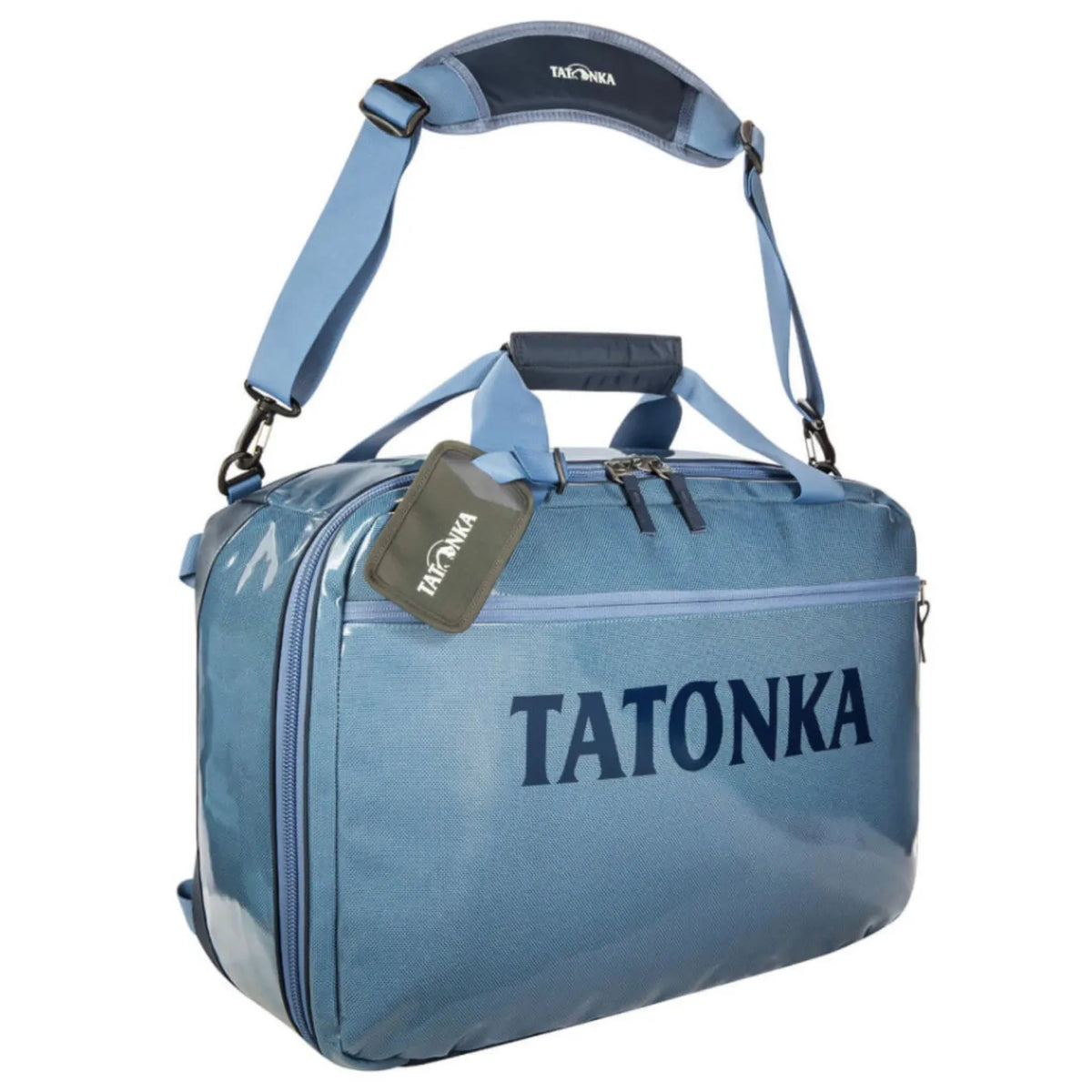 Tatonka 35L Flight Barrel Bag - Carry-On Duffel Backpack - Elemental Blue