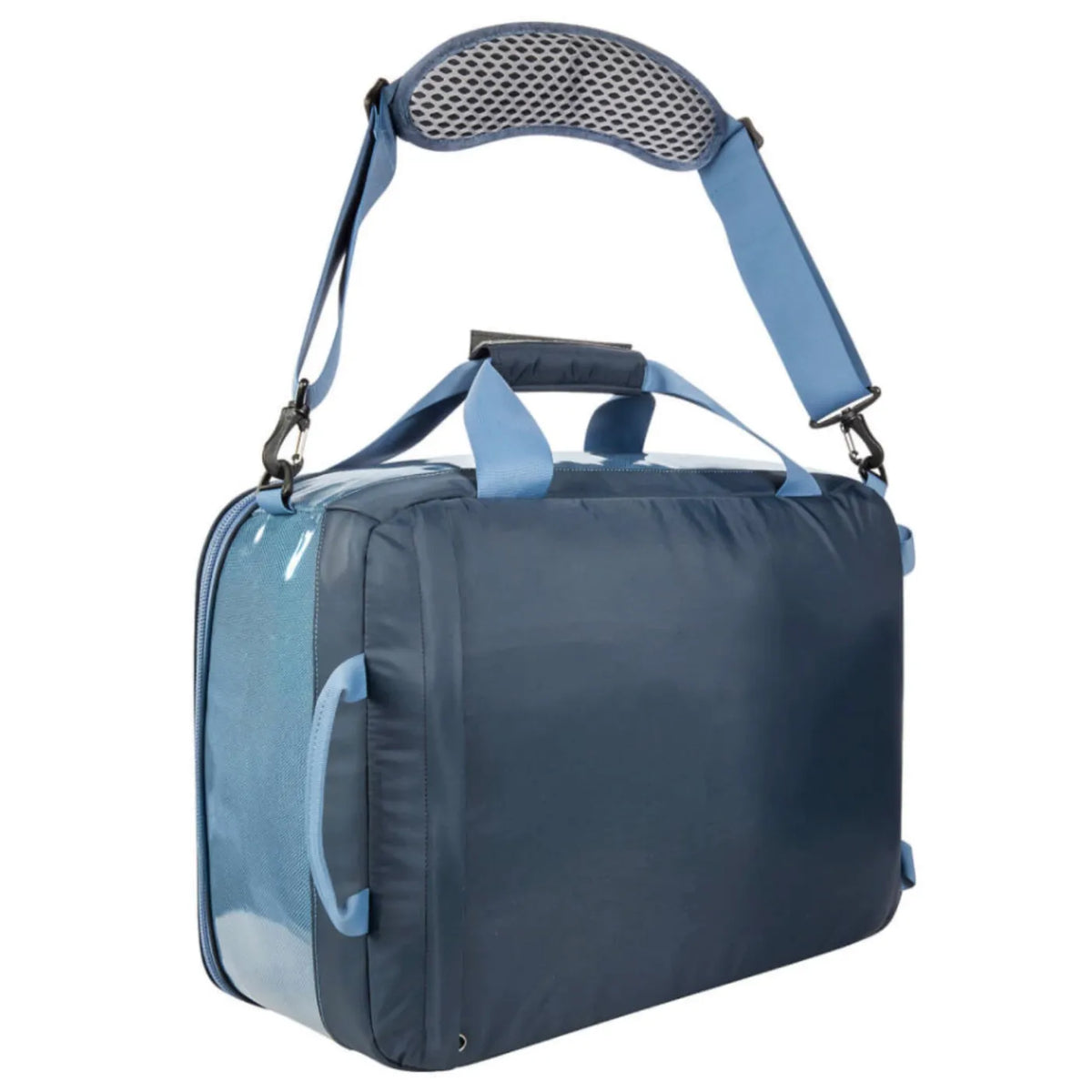 Tatonka 35L Flight Barrel Bag - Carry-On Duffel Backpack - Elemental Blue