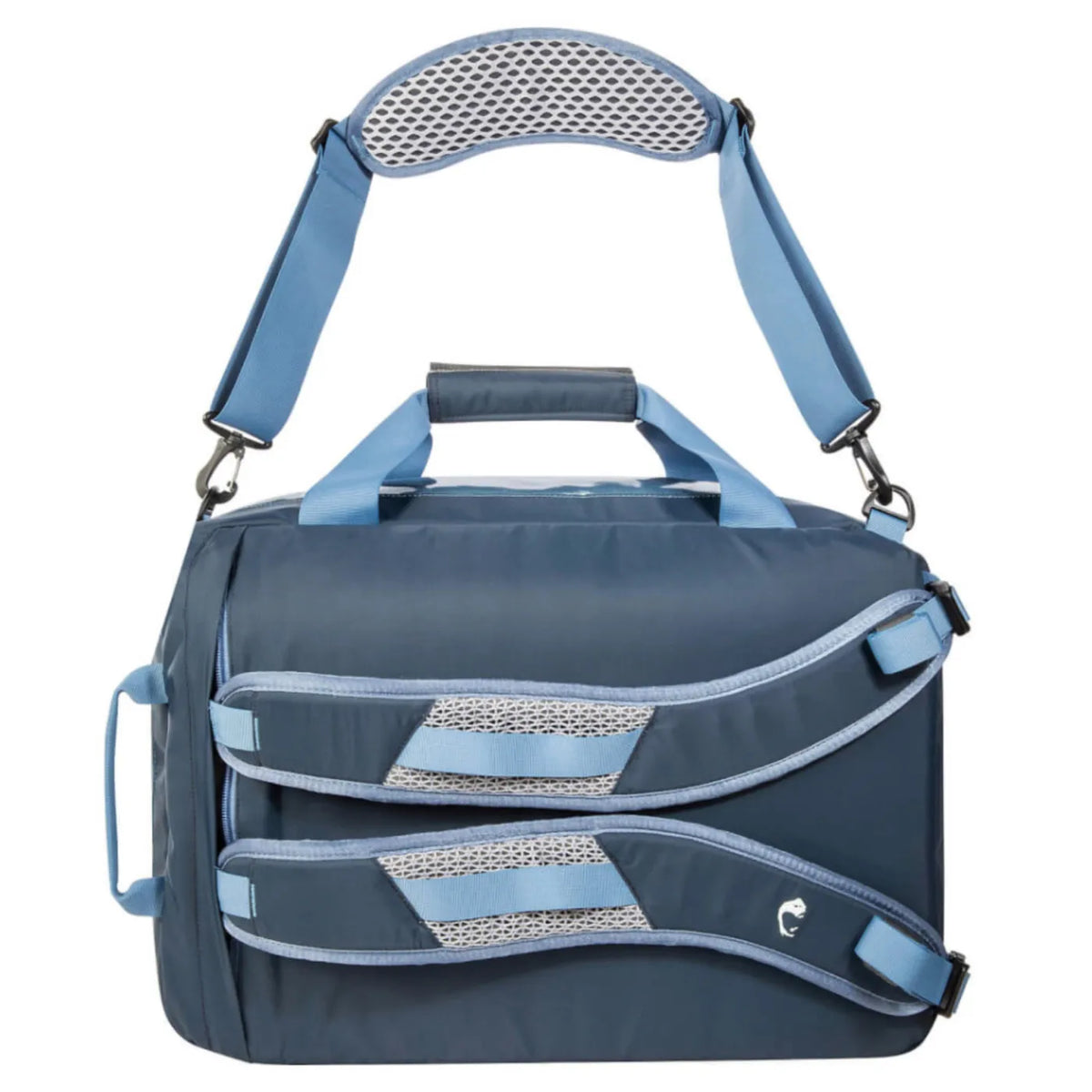 Tatonka 35L Flight Barrel Bag - Carry-On Duffel Backpack - Elemental Blue