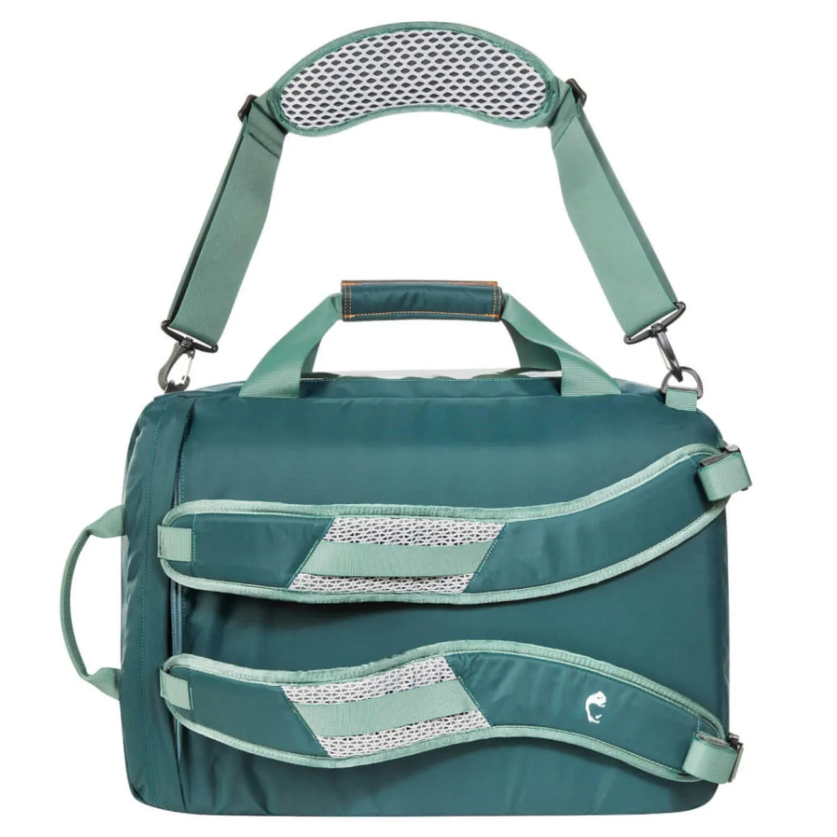 Tatonka 35L Flight Barrel Bag - Carry-On Duffel Backpack - Sage Green
