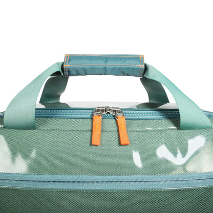 Tatonka 35L Flight Barrel Bag - Carry-On Duffel Backpack - Sage Green