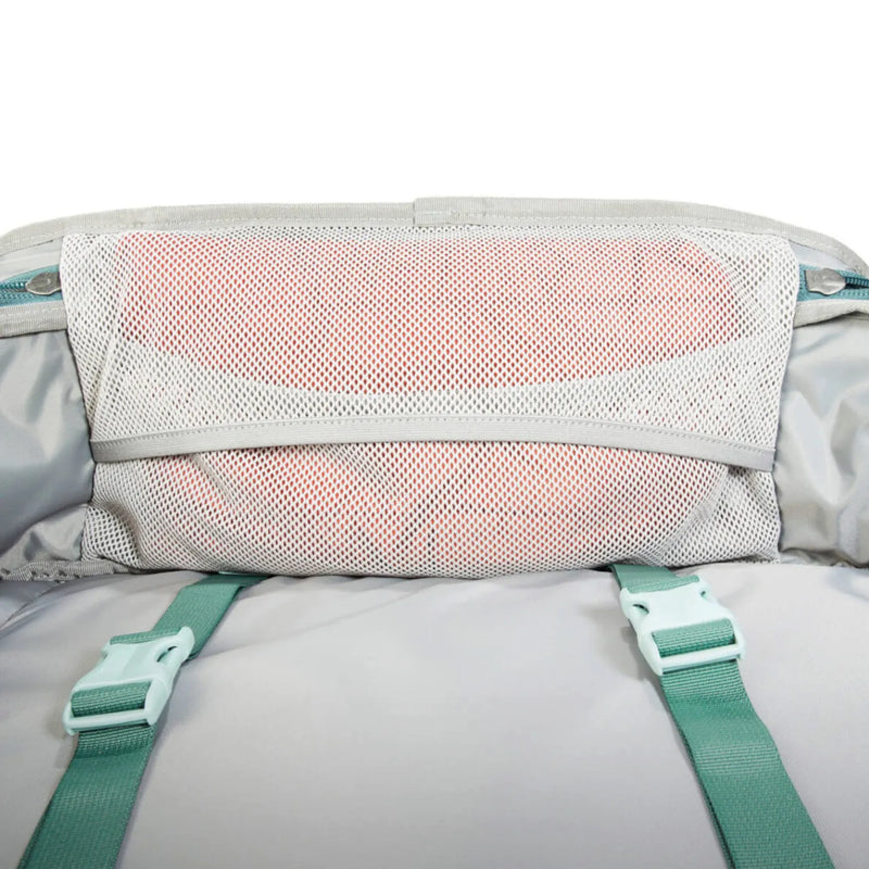 Tatonka 35L Flight Barrel Bag - Carry-On Duffel Backpack - Sage Green