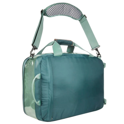 Tatonka 35L Flight Barrel Bag - Carry-On Duffel Backpack - Sage Green