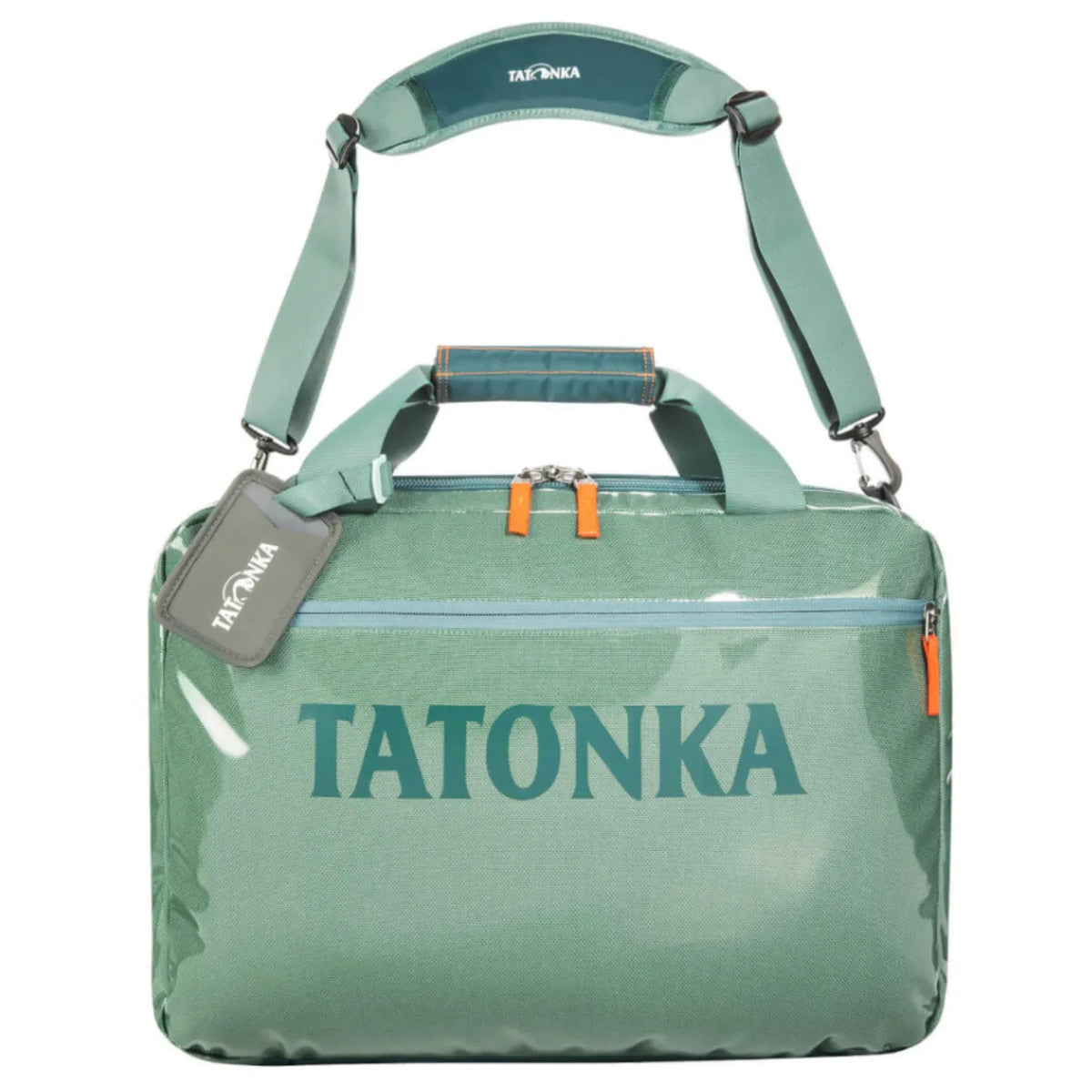 Tatonka 35L Flight Barrel Bag - Carry-On Duffel Backpack - Sage Green