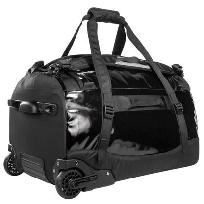 Tatonka 60L Barrel Roller - Medium Wheeled Duffel Backpack - Black