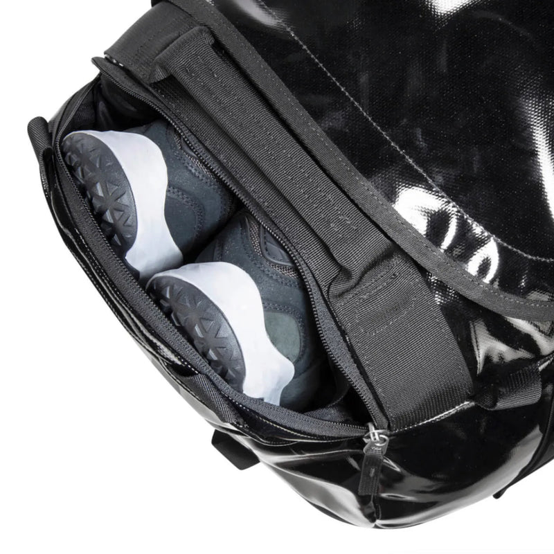 Tatonka 60L Barrel Roller - Medium Wheeled Duffel Backpack - Black