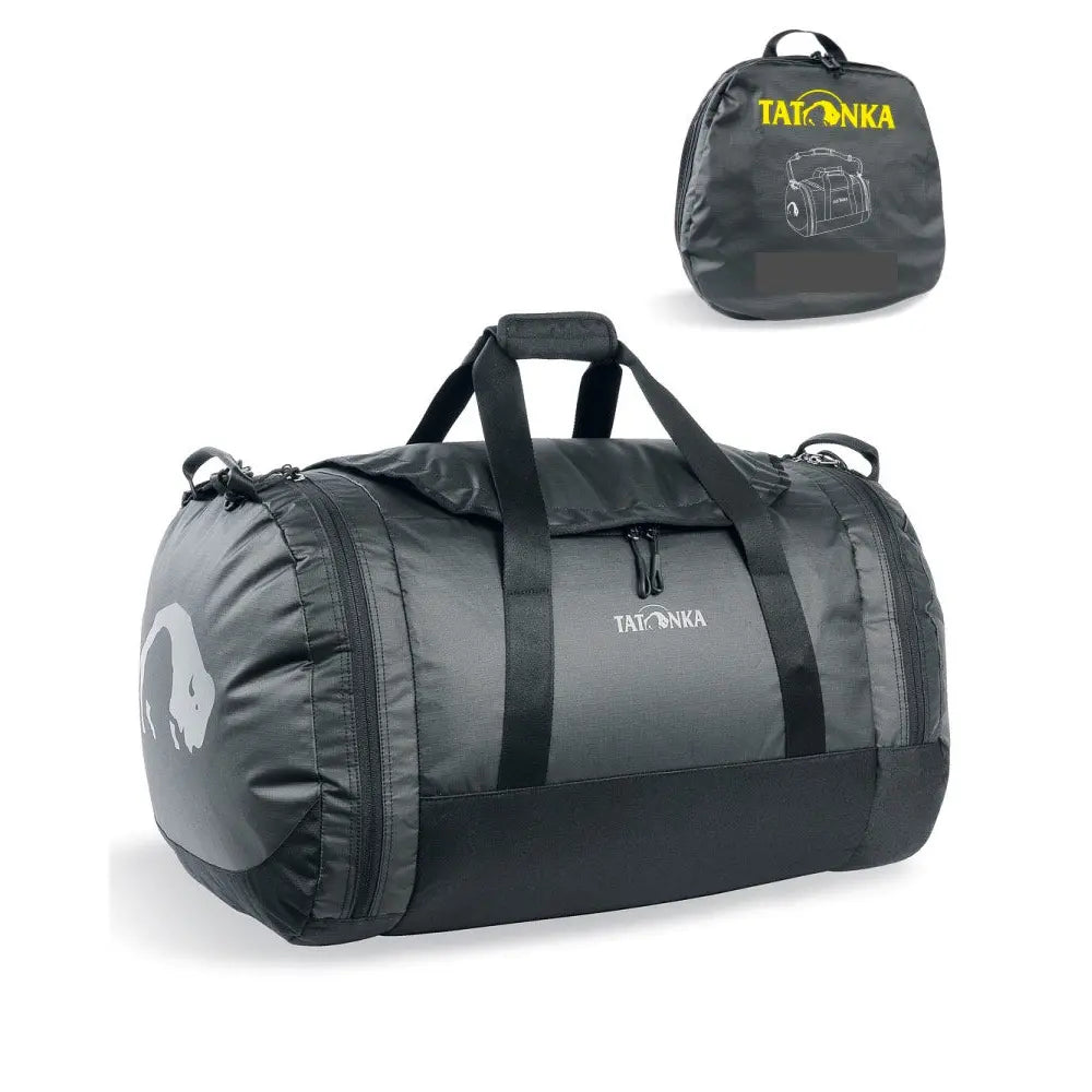 Folding Travel Duffel Bag - Large 55L - Black