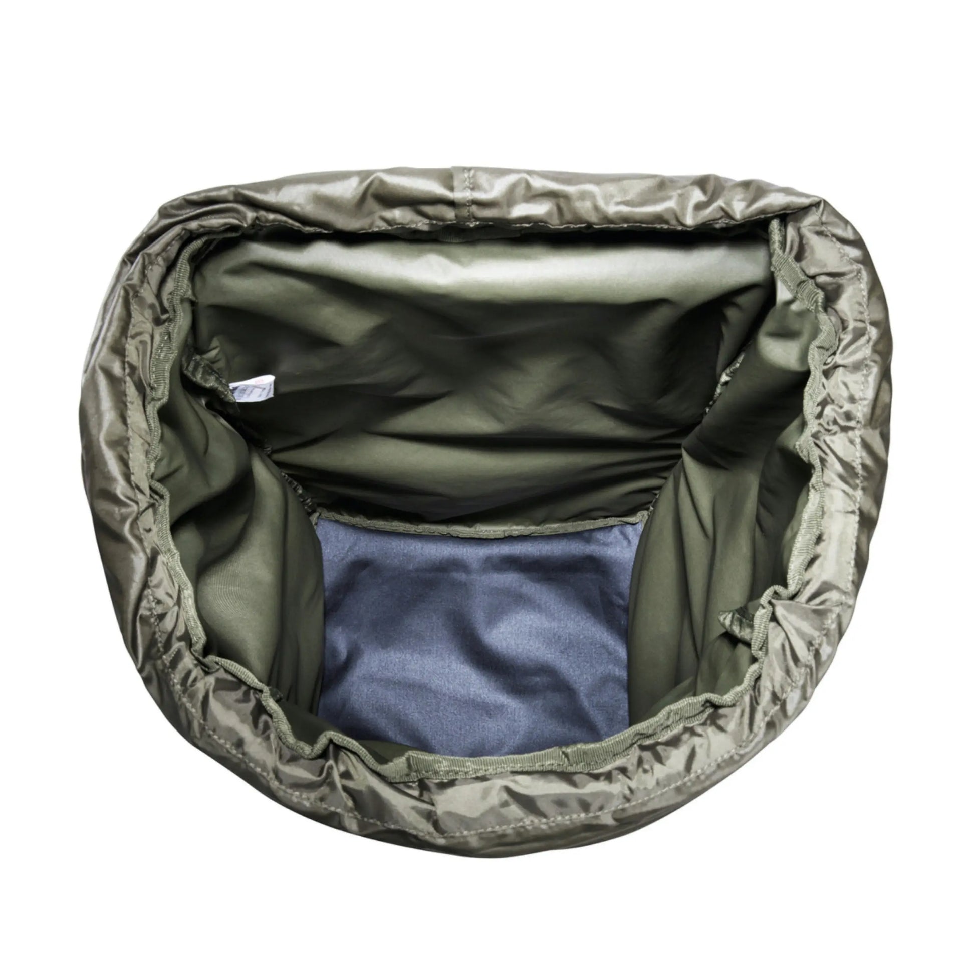 Snow guard with two drawstrings under the lid