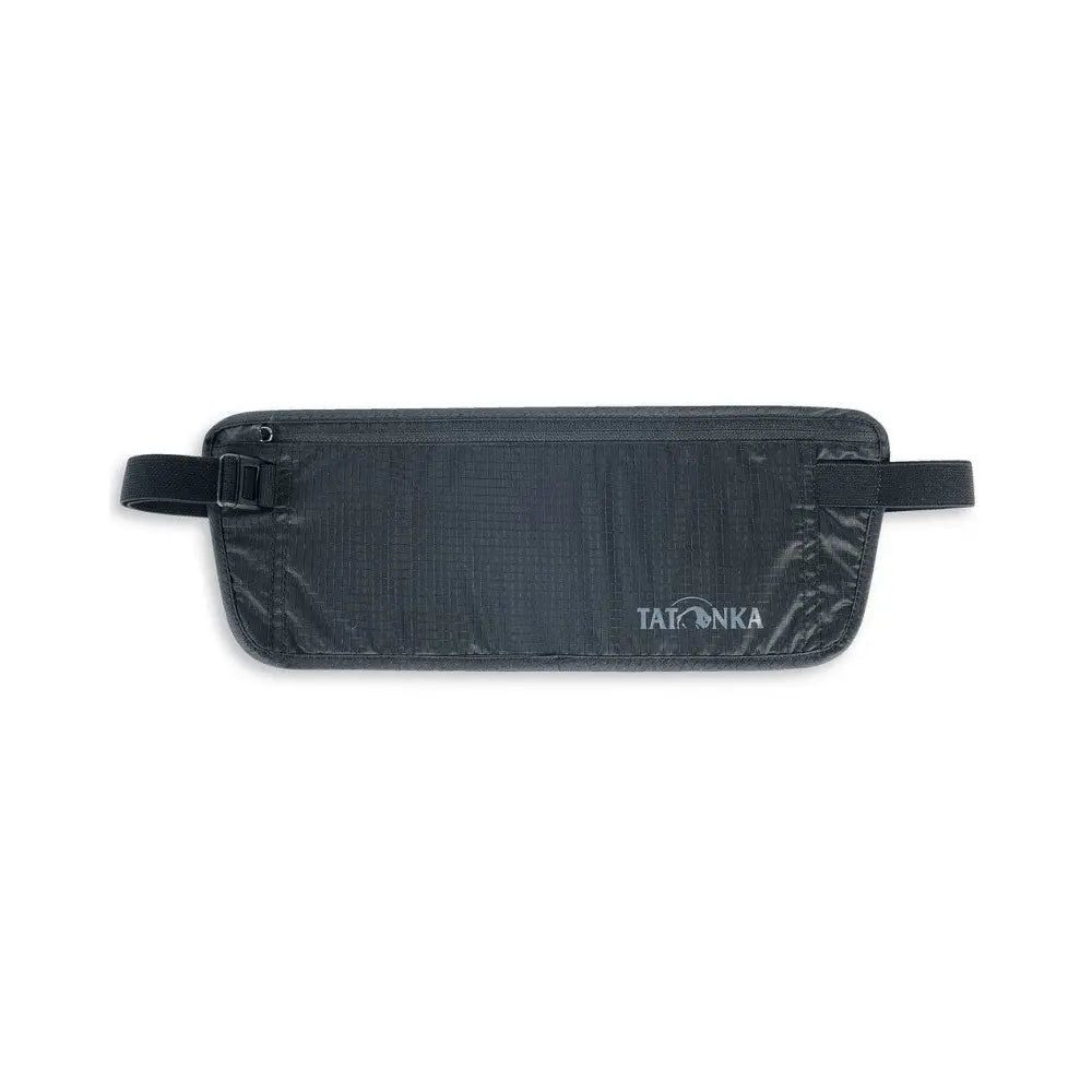 Skin Document Belt with RFID Credit Card Sleeve - Black