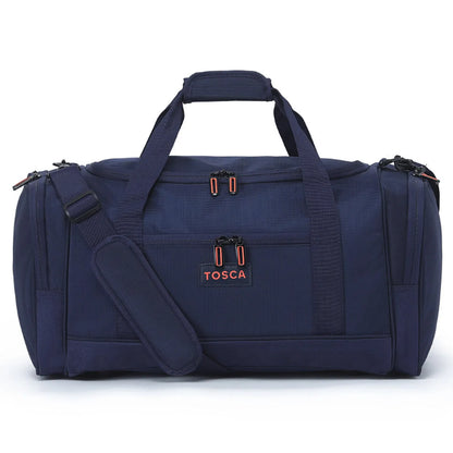 Tosca 53 cm Sports Duffle Bag - Navy / Orange
