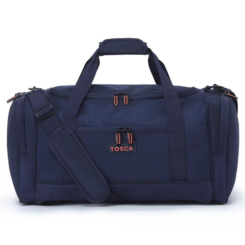 Tosca 53 cm Sports Duffle Bag - Navy / Orange