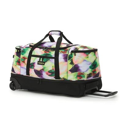 Smooth-rolling wheels and a sturdy telescopic handle ensure effortless mobility