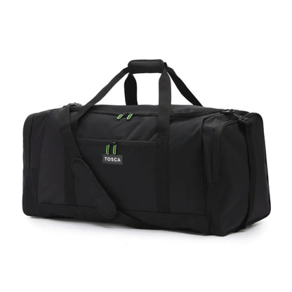 Tosca 70 cm Sports Duffle Bag - Black / Lime