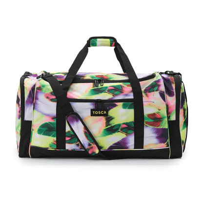 Double carry handles and removable shoulder strap