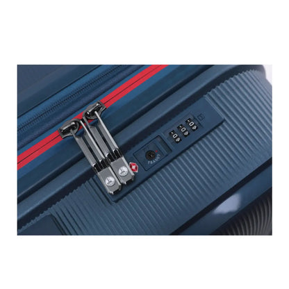 Tosca Bel-Air 54 cm Hardside Expandable Carry-on Suitcase - Blue