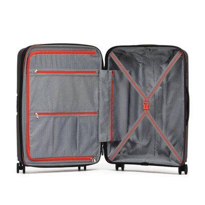 Tosca Bel-Air 66 cm Hardside Expandable Suitcase - Black