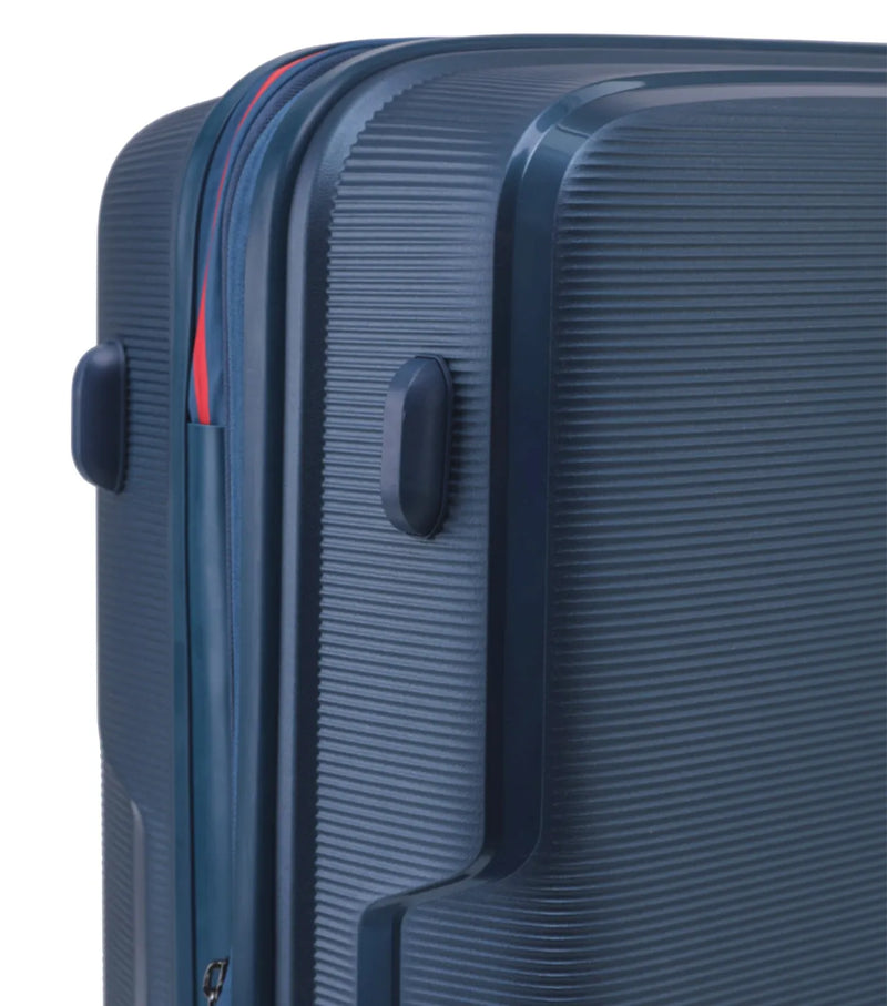 Tosca Bel-Air 76 cm Hardside Expandable Suitcase - Blue