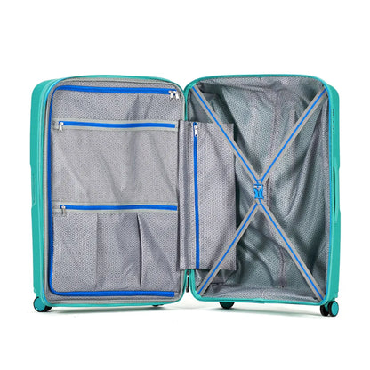 Tosca Bel-Air 76 cm Hardside Expandable Suitcase - Teal