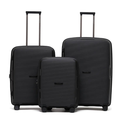 Tosca Bel-Air Suitcase Set of 3 - Black (Carry-on Medium Large)