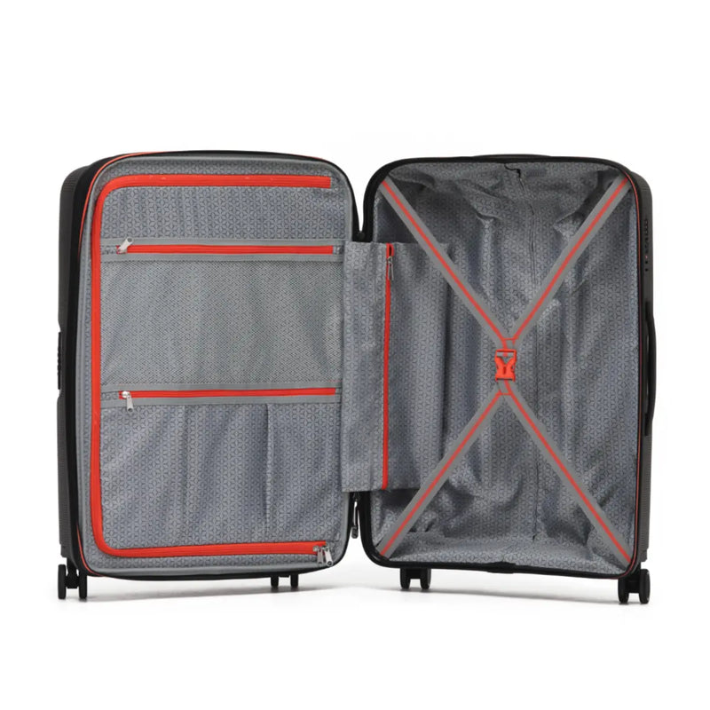 Tosca Bel-Air Suitcase Set of 3 - Black (Carry-on Medium Large)