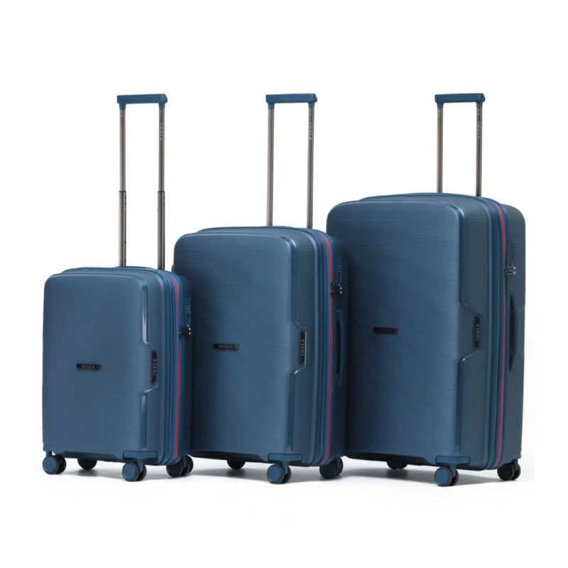 Tosca Bel-Air Suitcase Set of 3 - Blue (Carry-on Medium Large)