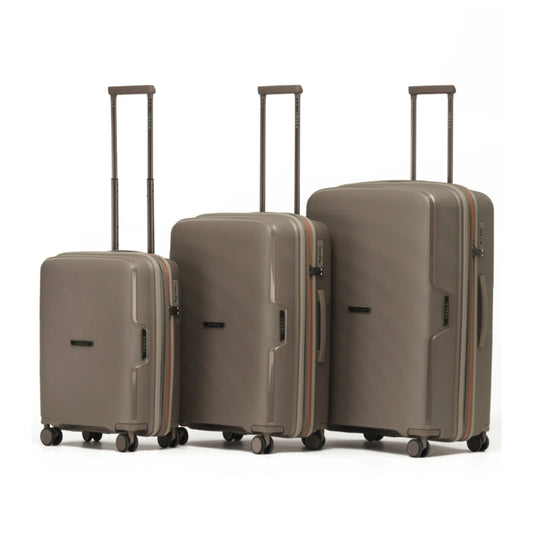 Tosca Bel-Air Suitcase Set of 3 - Champagne (Carry-on Medium Large)