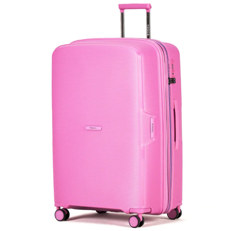 Tosca Bel-Air Suitcase Set of 3 - Pink (Carry-on Medium Large)