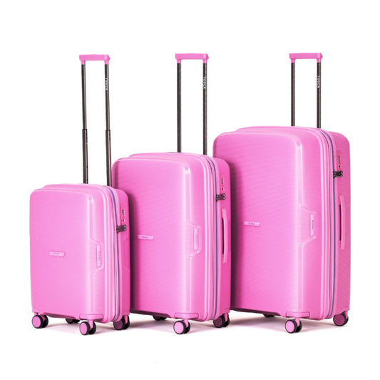 Tosca Bel-Air Suitcase Set of 3 - Pink (Carry-on Medium Large)