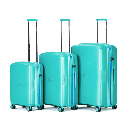 Tosca Bel-Air Suitcase Set of 3 - Teal (Carry-on Medium Large)