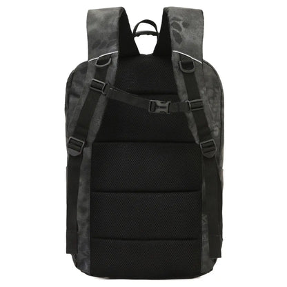 Padded back panel for extra comfort