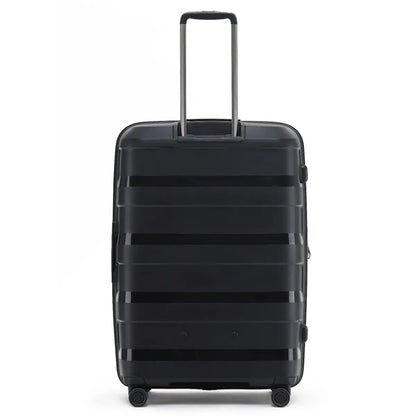 Push button retractable handle