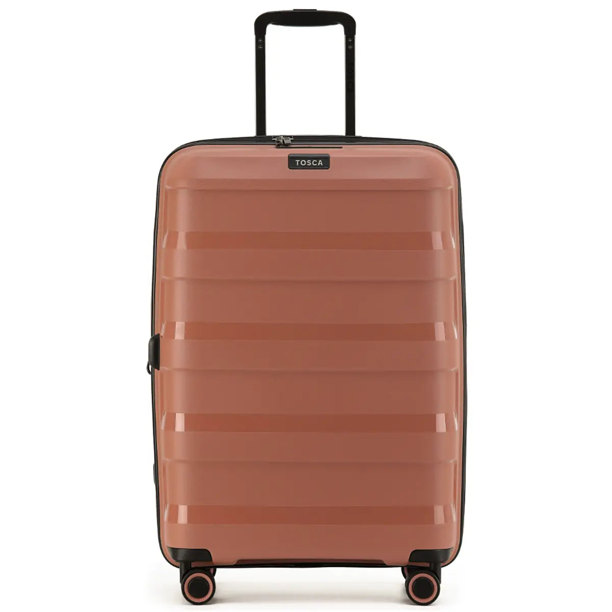 Tosca Comet 4-Wheel Expandable Suitcase Set of 3 - Mocha (Small Medium and Large)