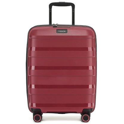 Tosca Comet 4-Wheel Expandable Suitcase Set of 3 - Rumba (Small Medium and Large)